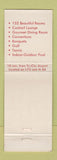 Matchbook Cover - Bay Valley Inn Saginaw Bay City Midland MI