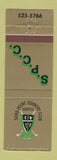 Matchbook Cover - Sand Point Country Club Seattle WA