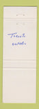 Matchbook Cover - Oakdale Golf Country Club Toronto ON