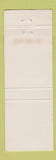 Matchbook Cover - Blue Willow Smorgasbord Hayesville OH WEAR