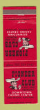 Matchbook Cover - Pioneer Club Las Vegas NV Casino