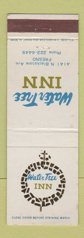 Matchbook Cover - Water Tree Inn Fresno CA WEAR