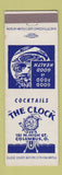 Matchbook Cover - The Clock Restaurant Columbus OH