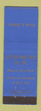 Matchbook Cover - Cayuga Rock Salt Company Myers NY Frank Bolton