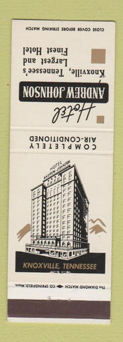 Matchbook Cover - Hotel Andrew Johnson Knoxville TN