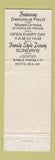 Matchbook Cover - Seven Gables Country Inn Cincinnati OH