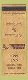 Matchbook Cover - Tippie Inn Glendo WY WORN