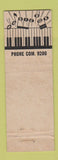 Matchbook Cover - Music Box Copley Square Hotel Boston MA