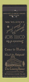 Matchbook Cover - The Lancey House Pittsfield ME