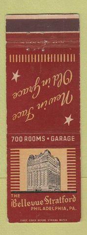 Matchbook Cover - Bellevue Stratford Philadelphia PA WEAR