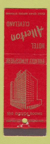 Matchbook Cover - Hotel Allerton Cleveland OH