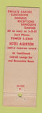 Matchbook Cover - Hotel Allerton Cleveland OH