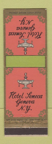 Matchbook Cover - Hotel Seneca Geneva NY