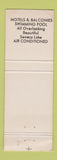Matchbook Cover - Glen Motor Inn Watkins Glen NY WEAR