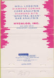 Matchbook Cover - Hycalog Inc Oil Well Shreveport LA 40 Strike