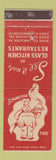 Matchbook Cover - Glass Kitchen Lancaster West Chester PA Glasgow DE