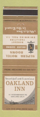 Matchbook Cover - Oakland Inn CA