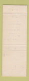 Matchbook Cover - Blue & White Motel Kalispell MT