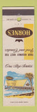 Matchbook Cover - Horen's Restaurants Candy