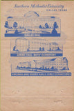 Matchbook Cover - Southern Methodist University Dallas TX SMU 40 Strike