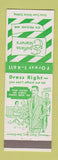 Matchbook Cover - Spotless Cleaners New Orleans LA