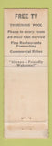 Matchbook Cover - Royal Motel Dayton OH WORN