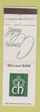 Matchbook Cover - Crown Hotel Providence RI WEAR