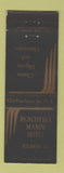 Matchbook Cover - Peachtree Manor Hotel Atlanta GA