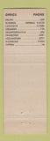 Matchbook Cover - Leavell and Bates Loans Elwood Delphi Tipton Richmond IN