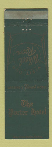 Matchbook Cover - The Porter Hotel Lansing MI WEAR