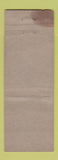 Matchbook Cover - Warden Hotels Ottumwa Iowa City Des Moines IA WORN