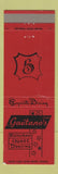Matchbook Cover - Gaetano's Restaurant Pueblo Colorado