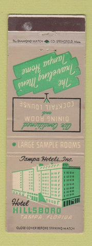 Matchbook Cover - Hotel Hillsboro Tampa FL