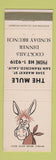 Matchbook Cover - The Mule San Francisco CA restaurant