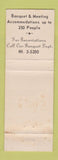 Matchbook Cover - Ottino's Restaurant Mayfield Heights OH