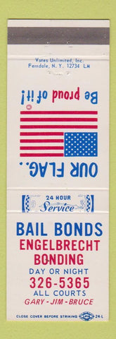 Matchbook Cover - Engelbrecht Bail Bonds