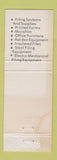 Matchbook Cover - Indiana Office Systems Remington Rand Fort Wayne IN WEAR