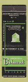 Matchbook Cover - Hotel Belmont Chicago IL WEAR