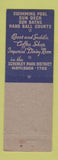 Matchbook Cover - Hotel Webster Hall Pittsburgh PA