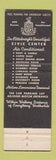 Matchbook Cover - Hotel Webster Hall Pittsburgh PA