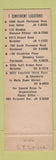 Matchbook Cover - Todd's Bakery Wedding Cake St Louis MO WEAR