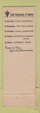 Matchbook Cover - Rib Room Hotel Corp of America