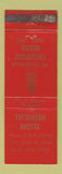 Matchbook Cover - Tecumseh Motel Xenia OH WEAR