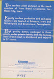 Matchbook Cover - State Brand Butter Mason City IA 40 Strike