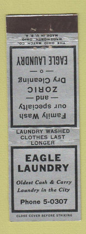 Matchbook Cover - Eagle Laundry
