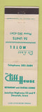 Matchbook Cover - Cliff House De Luxe Motel Decorah IA