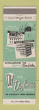 Matchbook Cover - Deglman Hotels Sault Ste Marie MI Park Ojibway