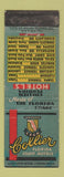 Matchbook Cover - Collier Hotels FL WEAR