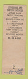 Matchbook Cover - Shriners Temple Za Ga Zig Des Moines IA