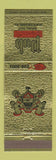 Matchbook Cover - Pub State College PA Holiday Inn